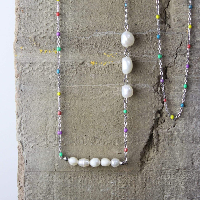 Joy Waterproof Chain Necklace Silver