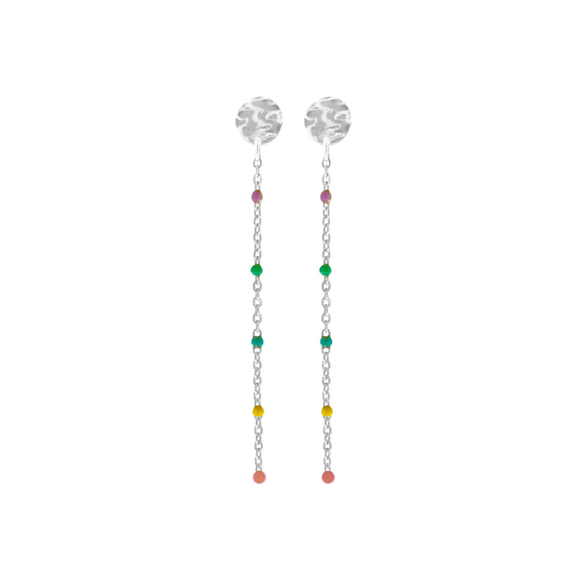 Joy Waterproof Chain Earring Silver