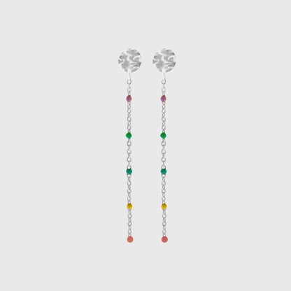 Joy Waterproof Chain Earring Silver