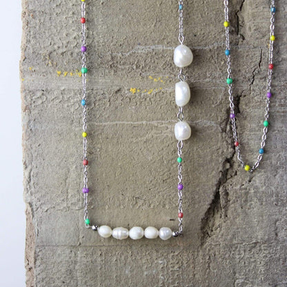 Joy Waterproof Chain Necklace Silver