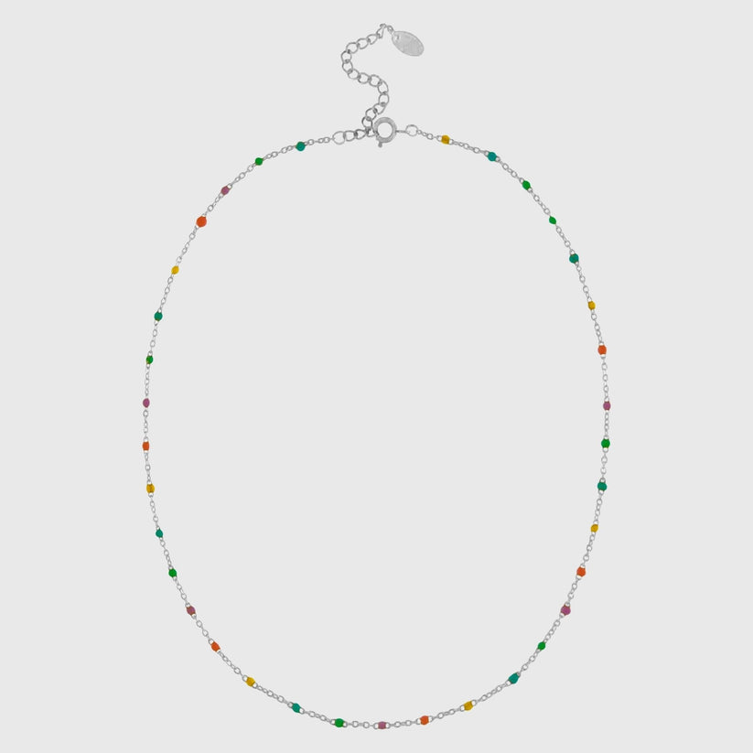 Joy Waterproof Chain Necklace Silver