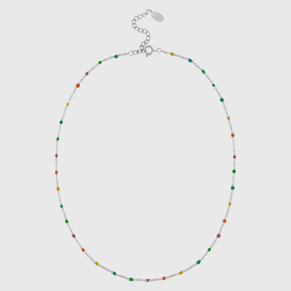 Joy Waterproof Chain Necklace Silver