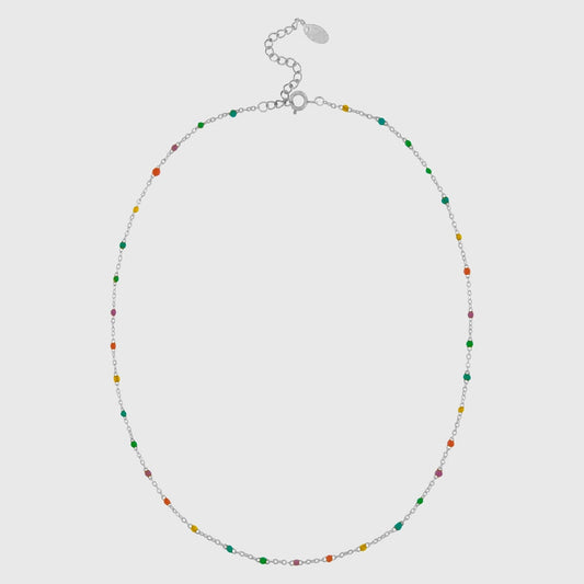Joy Waterproof Chain Necklace Silver