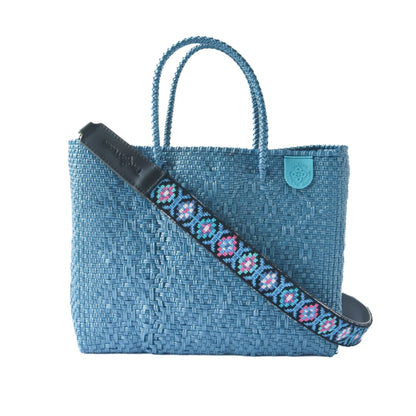 Maui Medium Crossbody Woven Tote